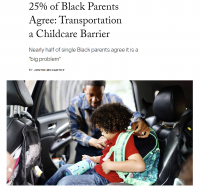 Front page of report for Black Families Census study