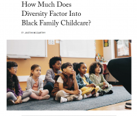 Report for Black Families Census study, cover page