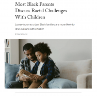 Article cover; part of Black families census project